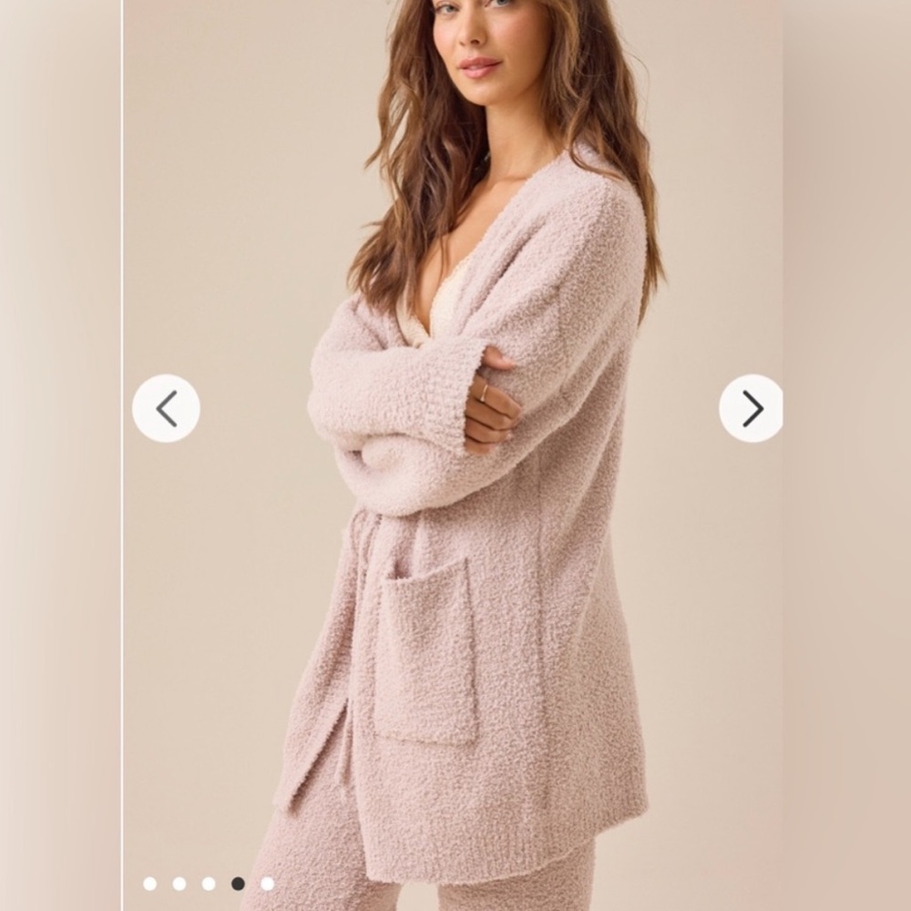 Altar'd State Long Ultra Soft Cardigan - Light Pink